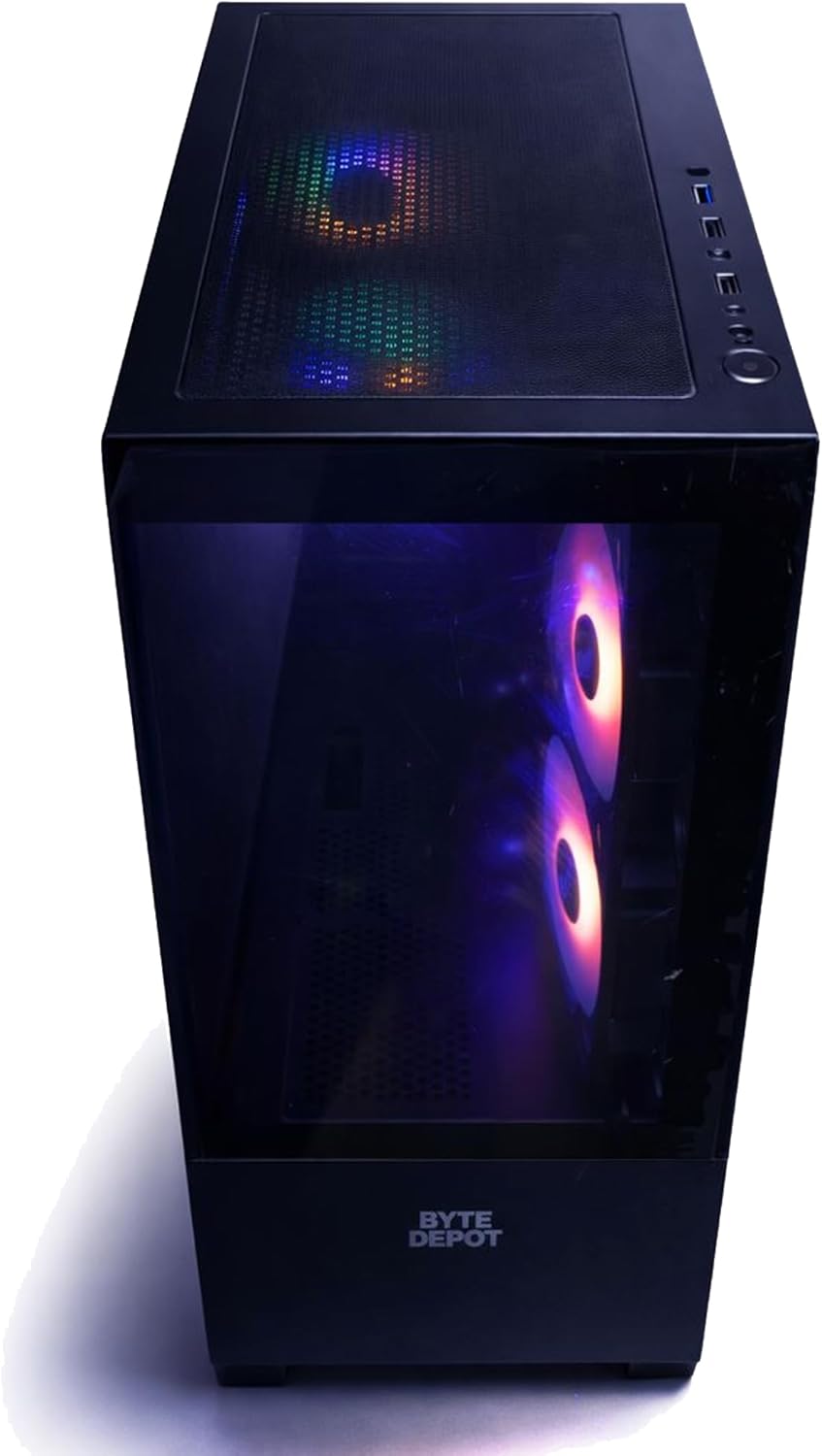 Gamer Master Gaming Desktop PC - Intel Core i7, 32GB RAM, 1TB NVMe M.2 SSD, NVIDIA GeForce RTX 3050 6GB GDDR6, WiFi 6 Ready & Windows 11 Pro