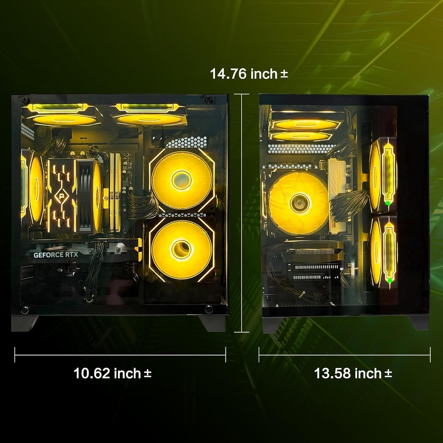 AEXPXO Prebuilt Gaming PC Desktop, AMD Ryzen 7 5700X, RTX 5060 8GB GDDR7, 16GB DDR4 3200MHz, 1TB NVMe SSD, ARGB Cooler, WiFi, 550W Bronze PSU, Gaming Computer for Gaming Streaming & Content Creation