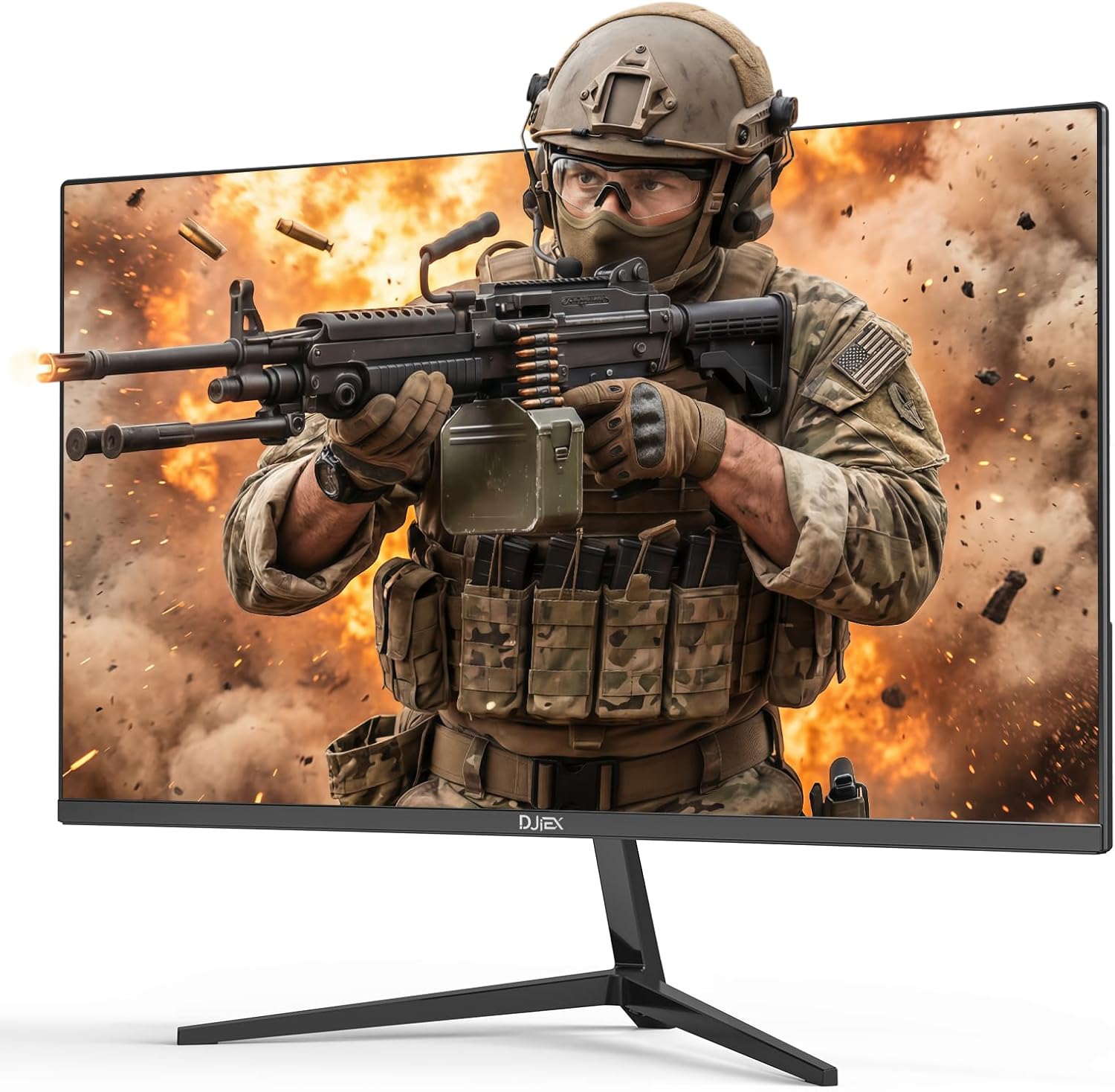 24 Inch Curved 200hz Gaming Monitor, FHD 1080p Computer Monitor with 3000R, 4000:1 Contrast, 1ms Response Time, 99% sRGB, AMD FreeSync, Eye Care, HDMI 2.0 & DP 1.4, VESA Mount, for Game & Office